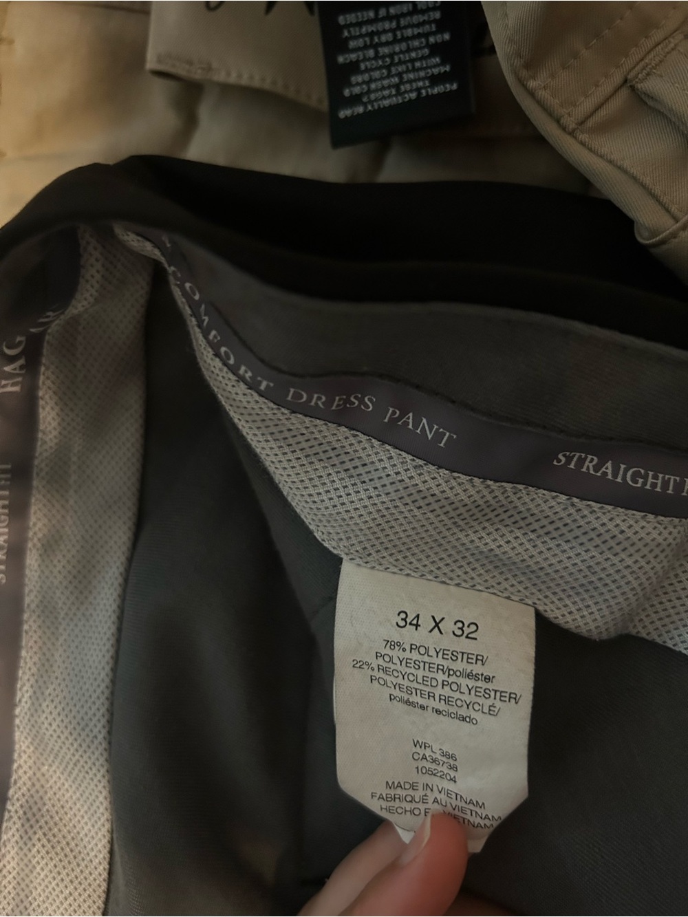 Men's Black Dress Pant